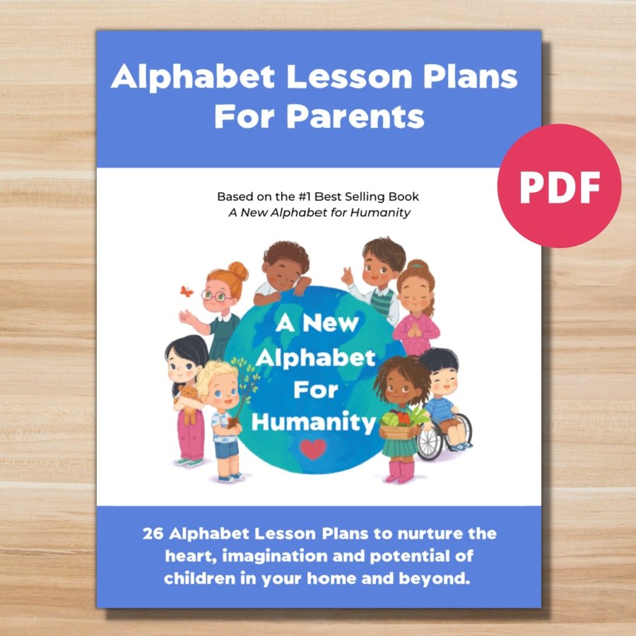 Printable Alphabet Lesson Plans for Parents (DIGITAL PDF COPY) - Alphabet For Humanity