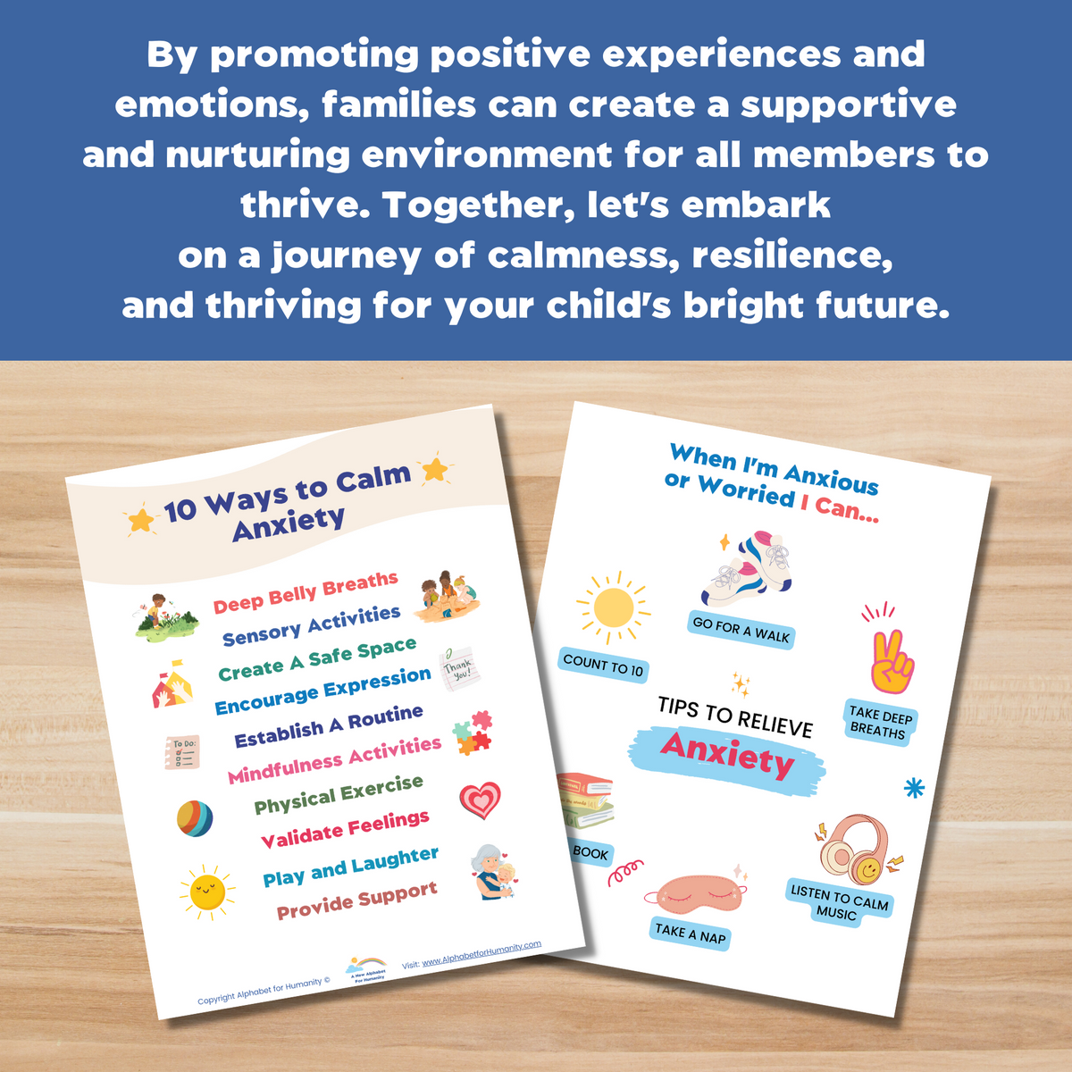 Raising Calm Kids Anxiety Kit (PRINTABLE PDF)