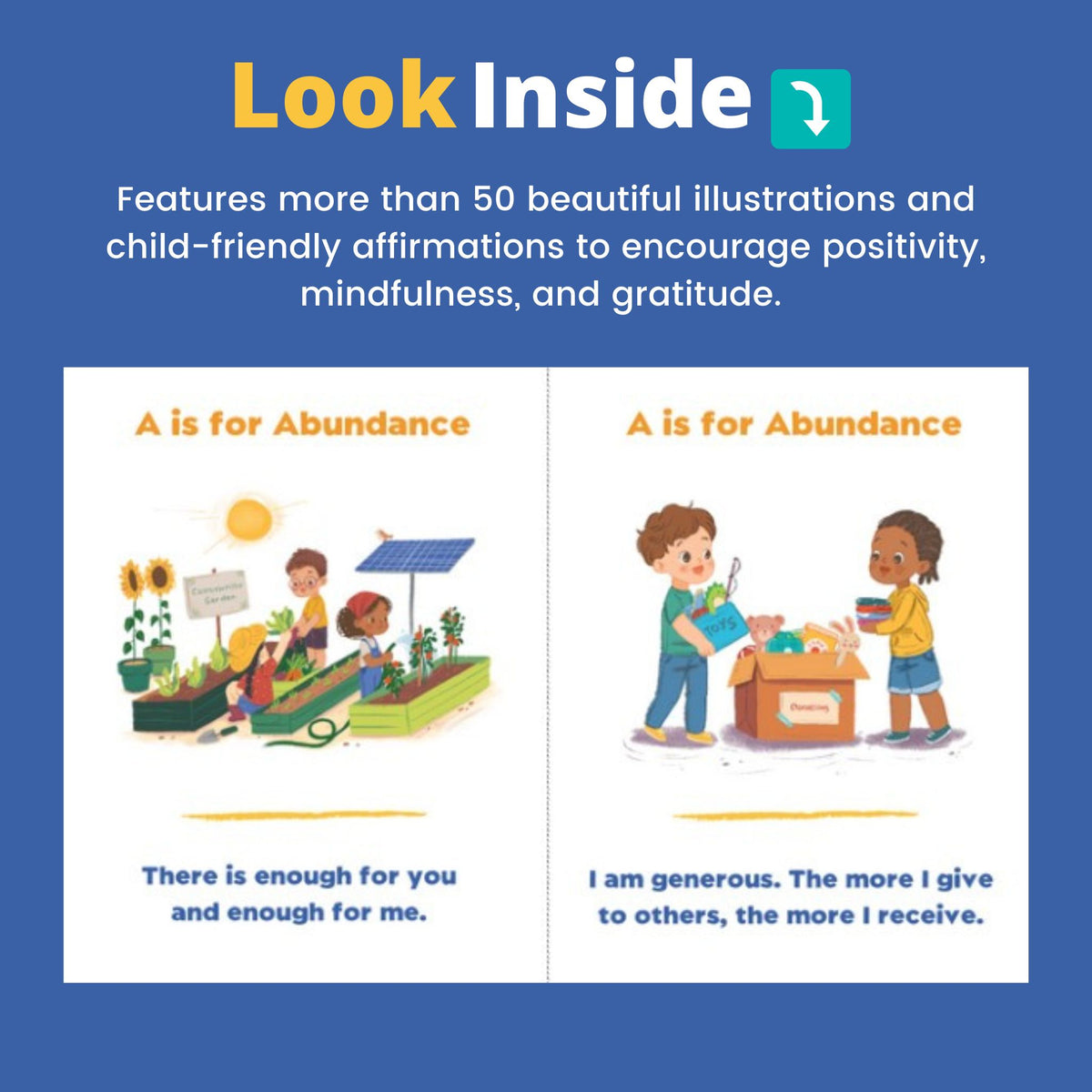 Positive Alphabet Affirmations for Kids (PRINTABLE PDF)