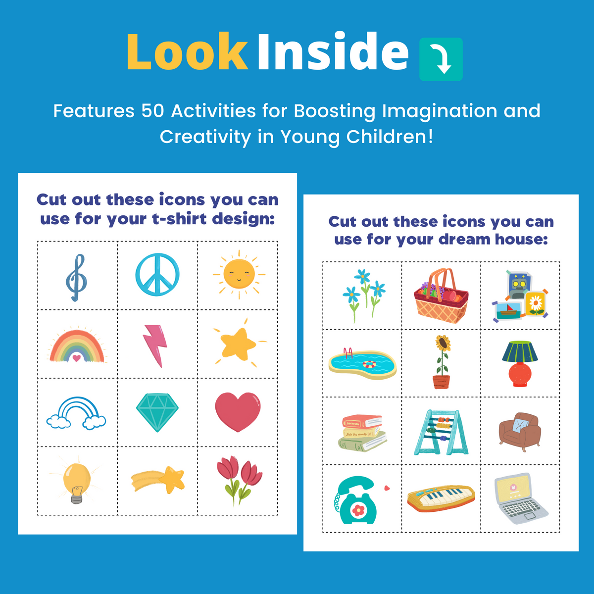 Raising Creative Kids - Creativity and Imagination Printable Activity Kit (PDF)