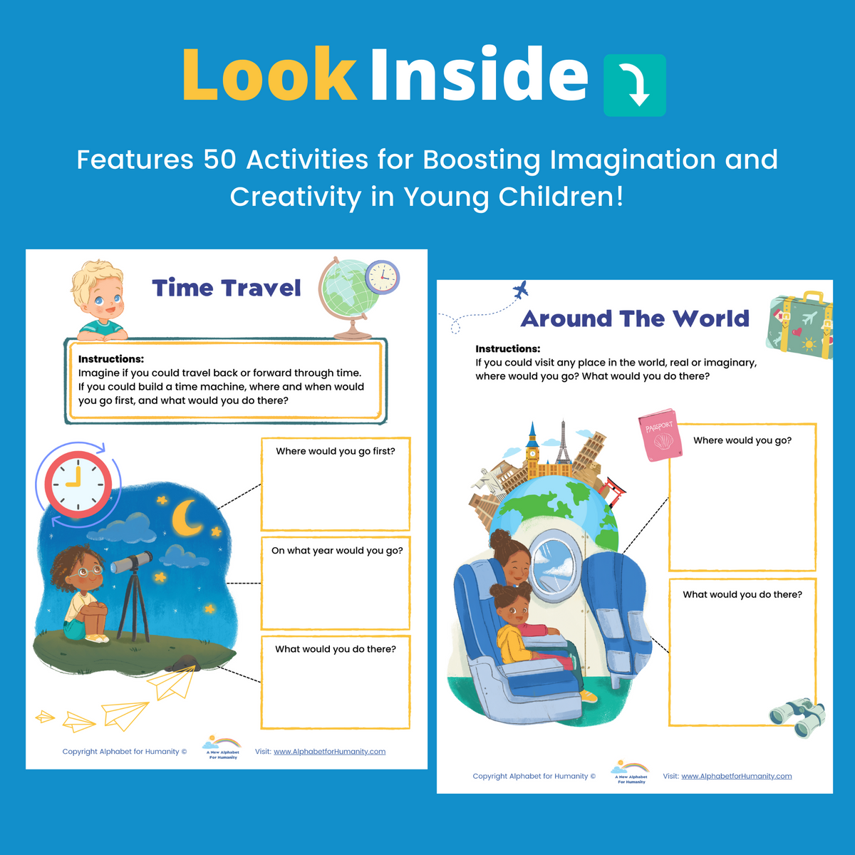 Raising Creative Kids - Creativity and Imagination Printable Activity Kit (PDF)
