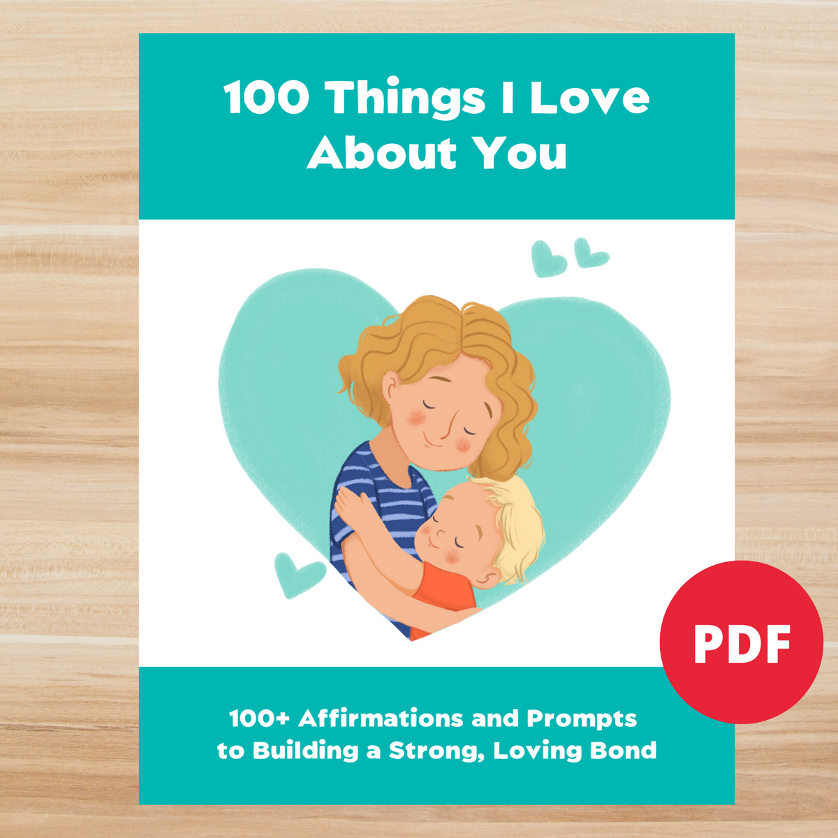 100 Things I Love About You (PRINTABLE PDF)