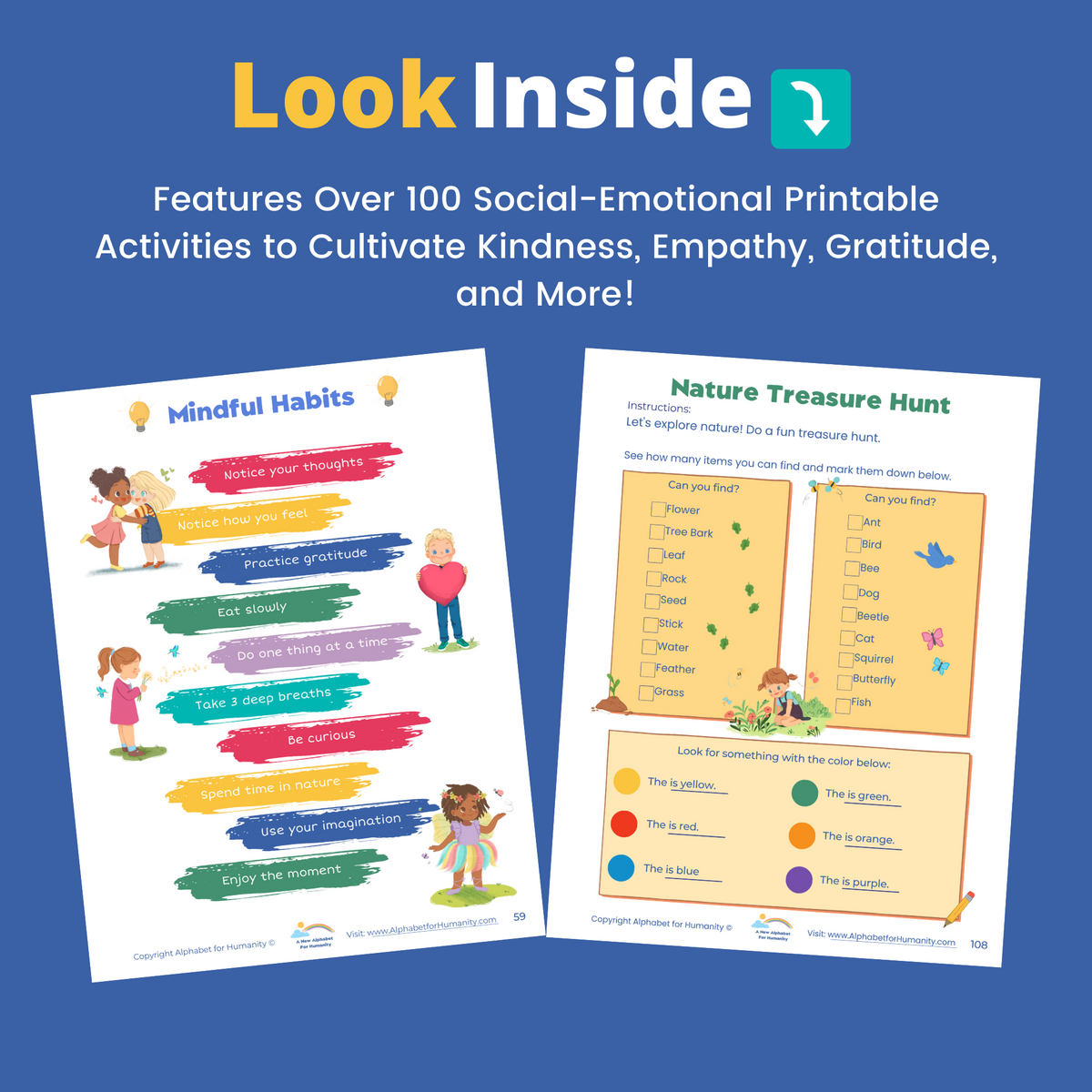 100 Activities for Raising Kind and Caring Kids (PRINTABLE PDF)