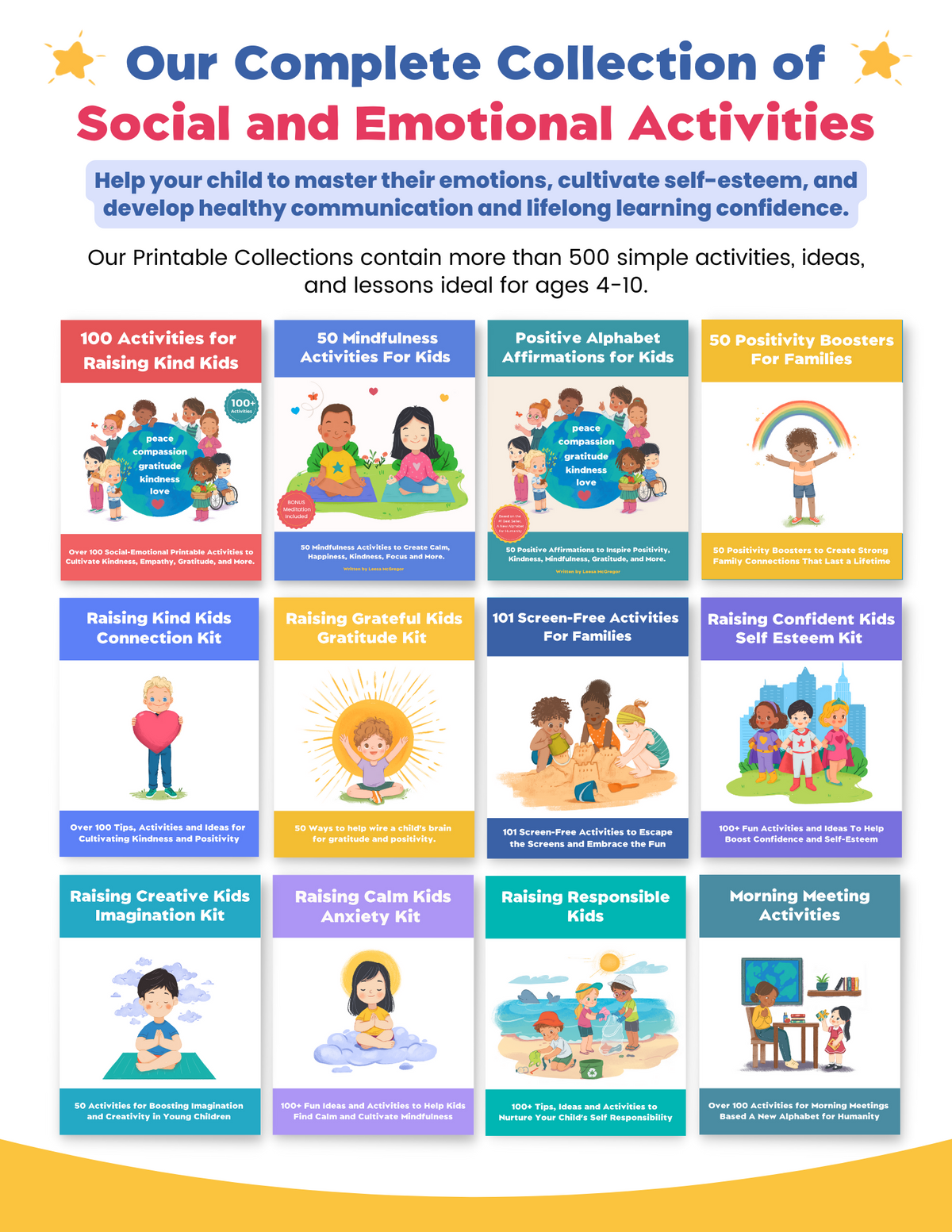 Raising Confident Kids Self Esteem Kit (PRINTABLE PDF)