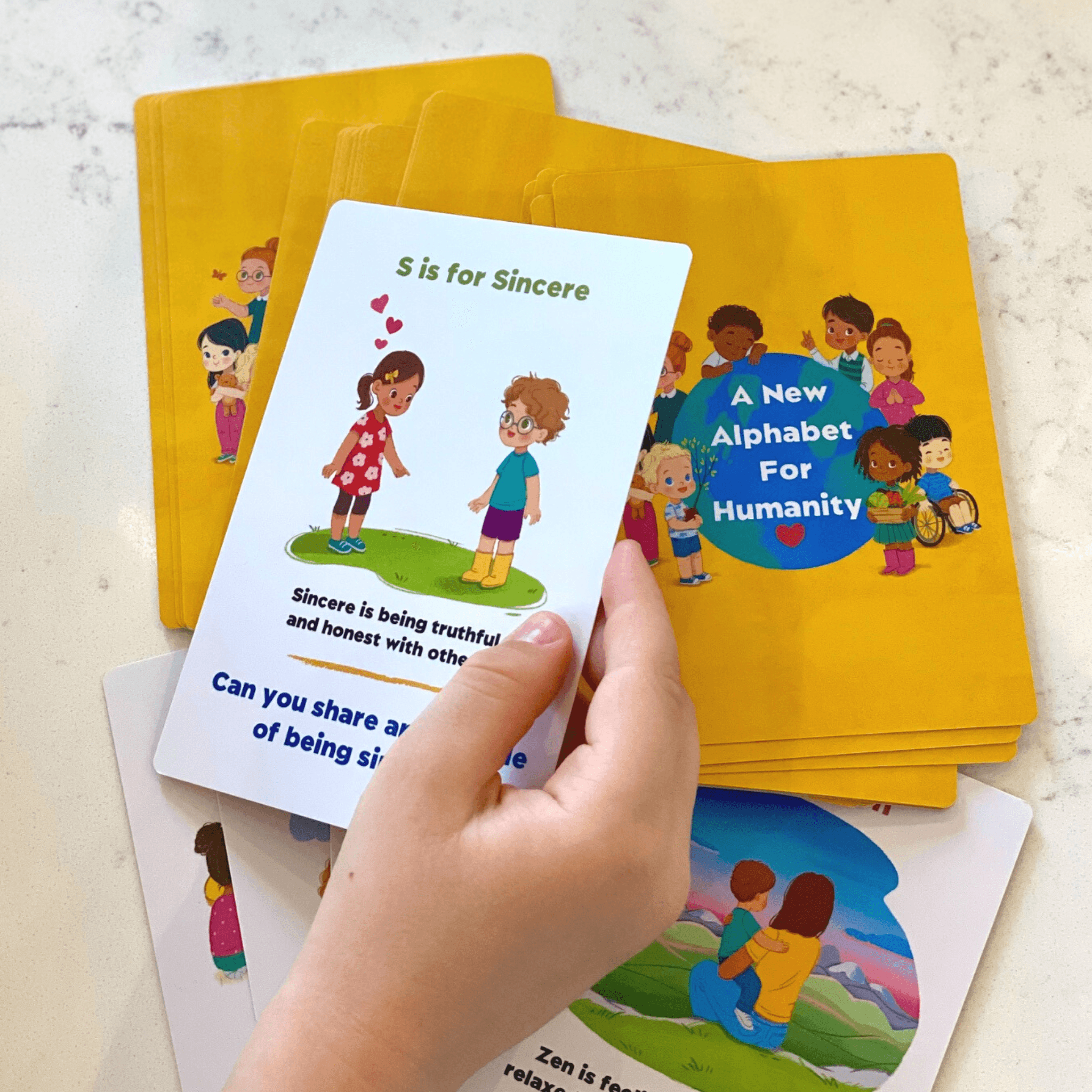 Book and Conversation Cards Bundle ➡️ SAVE 15% - Alphabet For Humanity