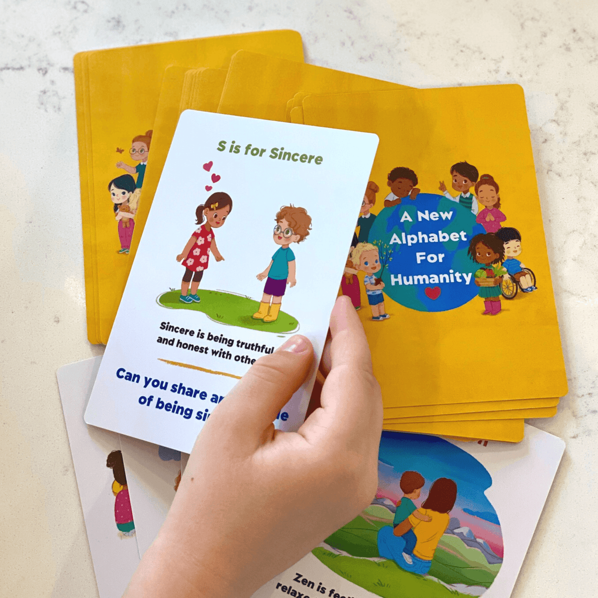 Conversation Starter Cards - The Perfect Addition to A New Alphabet for Humanity - Alphabet For Humanity