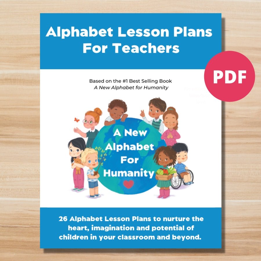 Printable Alphabet Lesson Plans for Teachers (DIGITAL PDF COPY) - Alphabet For Humanity